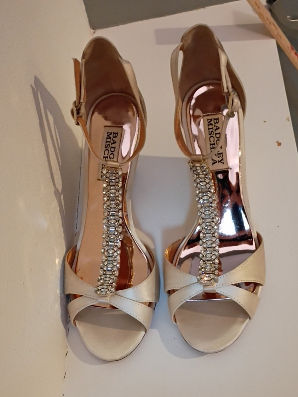 Badgley Mischka Romance Wedge Sandals